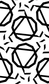 Curved line. Triangular style. Vector illustration. Beautiful bright illustra Stock Illustration