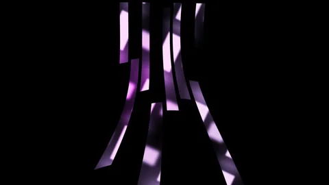 Curved Lines Background Animation | Abstract Wavy Line Motion | Seamless Looping Stock Footage 307992821
