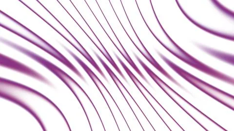 Curved lines create patterns in a digital design with a white background an.. Stock Illustration