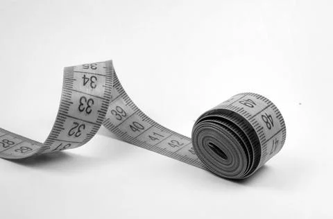 Curved measuring Stock Photos