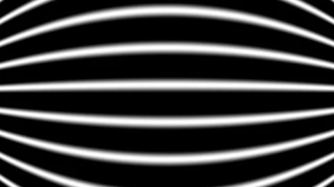 Curved Monochrome Lines Abstract Motion Background Stock Footage 337531969