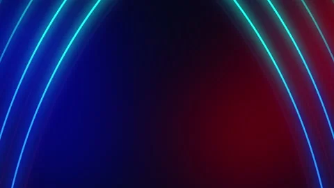 Curved Neon Lines 1 Stock Footage 234297701