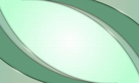 Curved overlapping layer with halftone background. Stock Illustration