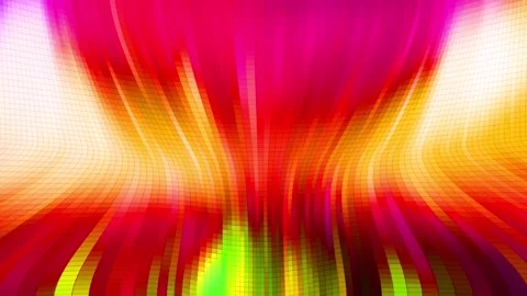 Curved Pixel Equalizer 05 Vídeos de archivo 251956285