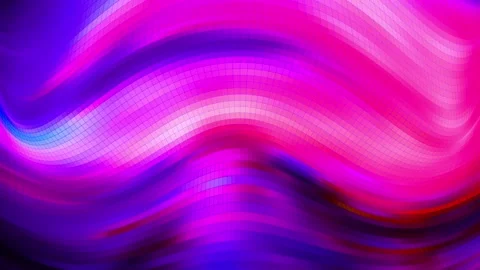 Curved Pixel Equalizer 06 Video stock 251956292