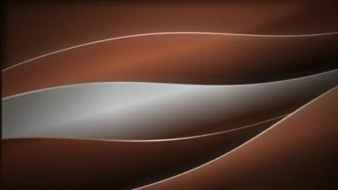 Curved ribbon flowing wave motion background Stock Footage 343799410