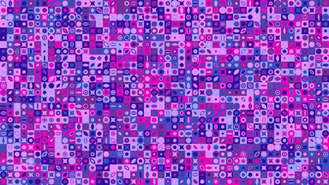 Curved shape pattern background - colorful vector design Иллюстрация