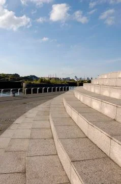 Curved steps Stock Photos