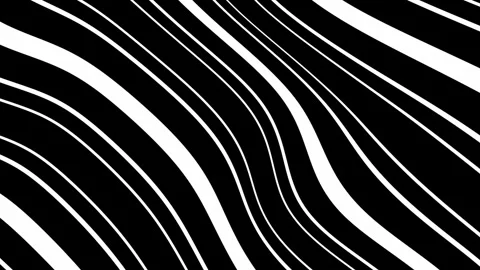 Curved stripes. Stock Footage 314855956