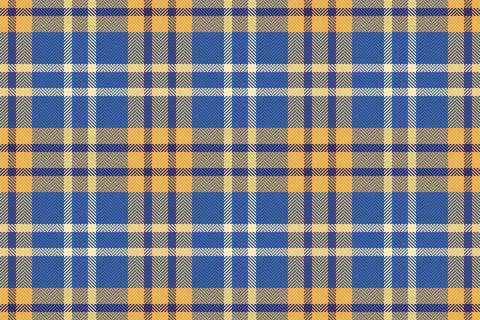 Curved tartan textile background, rustic vector texture fabric. Group seaml.. Stock Illustration