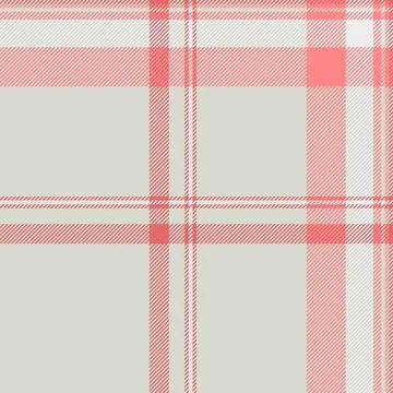 Curved textile plaid texture, isolation background pattern fabric. Ribbon c.. Illustrazione stock