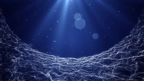 Curved Water Flow Background Stock Footage 179776441