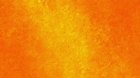 Curved wave effect on orange gritty background. Seamless loop. Stock Footage 165953896