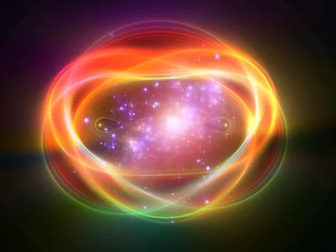 Curves of Light Stock Illustration