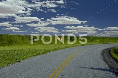 Curving Road Stock Photos