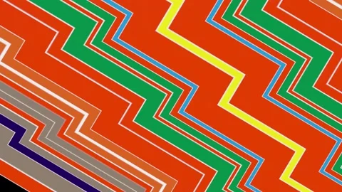 Curving stripes. Stock Footage 266680521