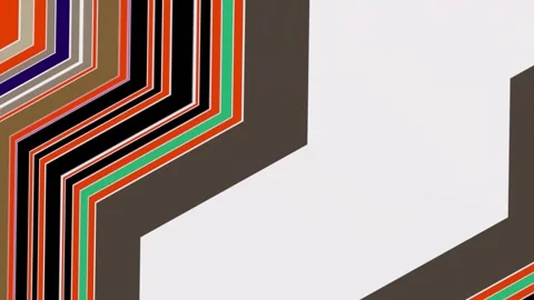 Curving stripes. Stock Footage 266680530