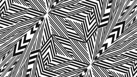 Curving stripes. Stock Footage 266683844