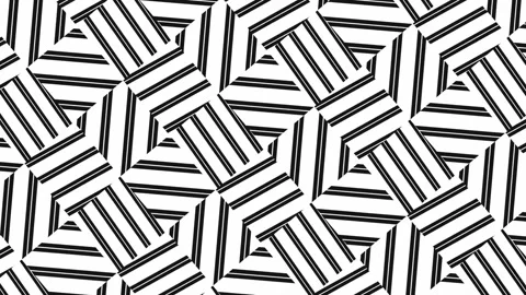 Curving stripes. Stock Footage 266683942