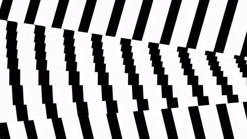 Curving stripes. Stock Footage 266684133