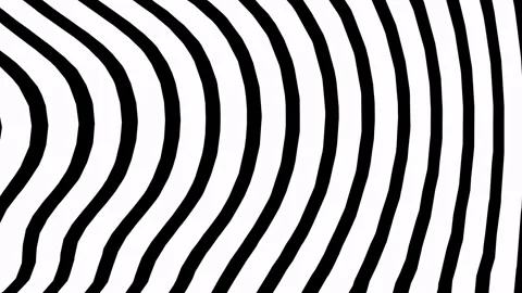 Curving stripes. Video stock 266684152