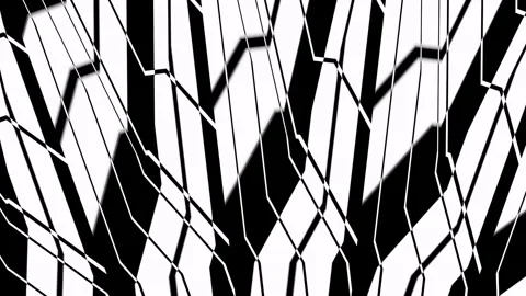 Curving stripes. Video stock 266698040