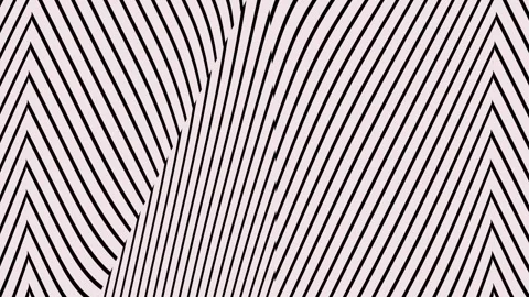 Curving stripes. Stock Footage 266698134