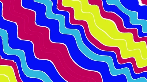 Curving stripes. Stock Footage 266708164