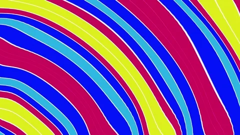 Curving stripes. Stock Footage 266708204