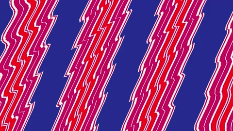 Curving stripes. Stock Footage 266708450
