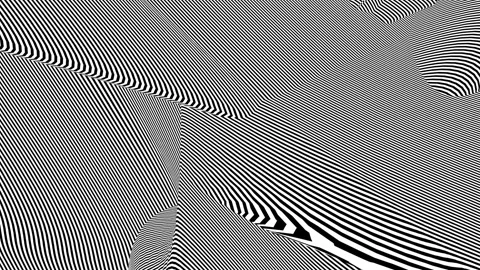 Curving stripes. Stock Footage 266945185