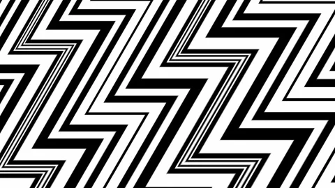 Curving stripes. Stock Footage 266945217