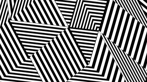 Curving stripes. Stock Footage 266968222