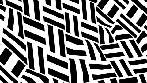 Curving stripes. Stock Footage 266968245