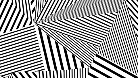 Curving stripes. Stock Footage 266968561