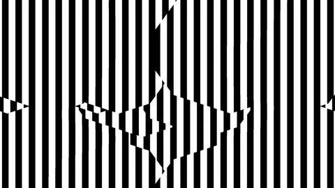 Curving stripes. Stock Footage 266968604