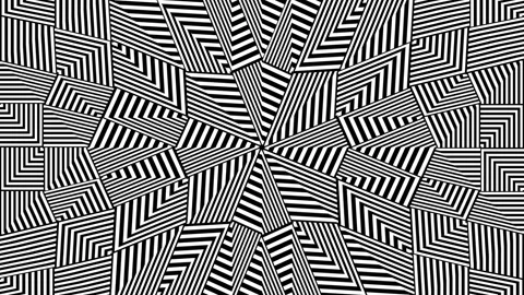 Curving stripes. Stock Footage 266968633