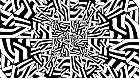 Curving stripes. Stock Footage 266968696