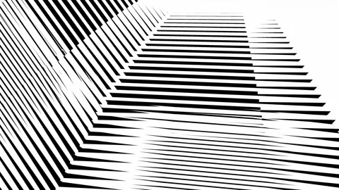 Curving stripes. Stock Footage 266969141