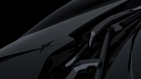 Curvy car reflections1r Stock Footage 340519891