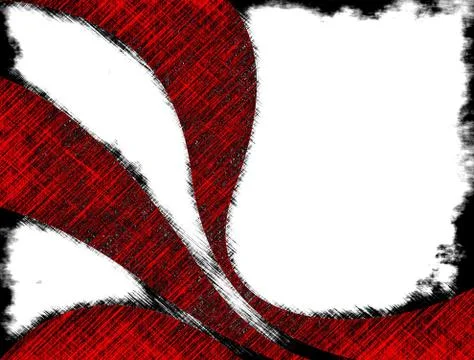 Curvy Grunge Layout Stock Illustration