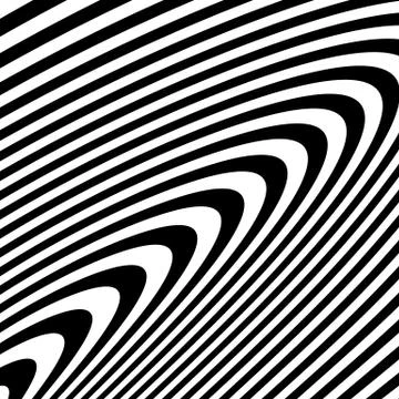 Curvy irregular dynamic lines. Abstract geometric pattern. 스톡 일러스트