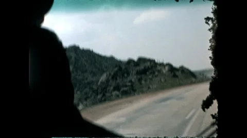 Curvy Road Ahead Stock Footage 278040089