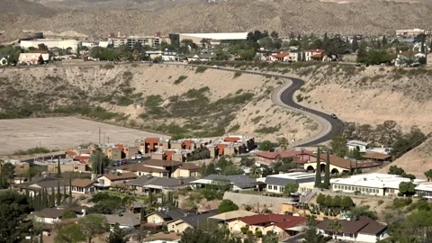 Curvy Road (Desert) 스톡 동영상 249646554