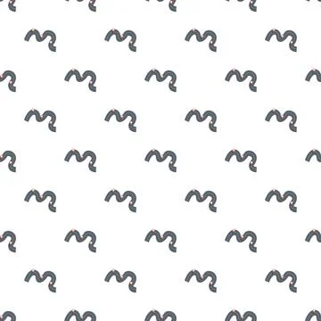 Curvy roads map navigation journey marker pattern 스톡 일러스트