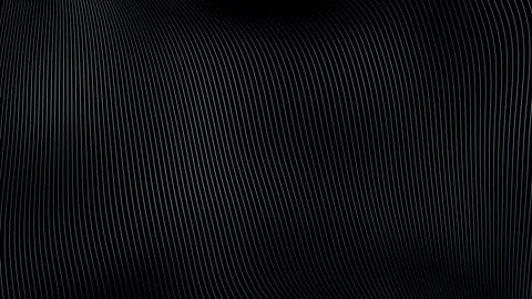 Curvy wavy lines pattern looping background Stock Footage 337851410