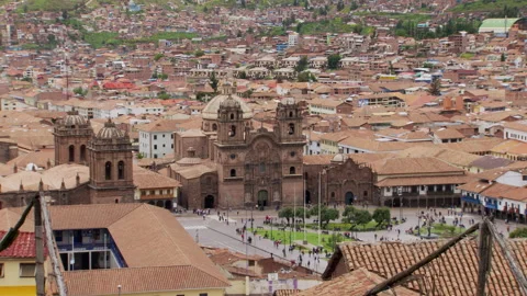Cusco Cathedral, Peru Stock Footage 311288644