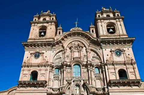 Cusco cathedral Stock Photos