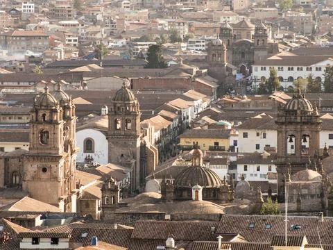 Cusco city Stock Photos