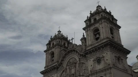 Cusco Historic Center Time lapse Stock Footage 208953708
